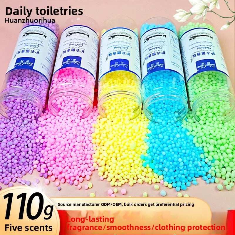 Floral Fabric Softener Fragrance Beads, 110 g Bottle