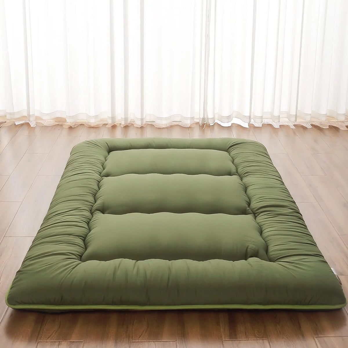 Foldable 4" Tatami Roll Foam Mattress, Twin to King Sizes - image 8
