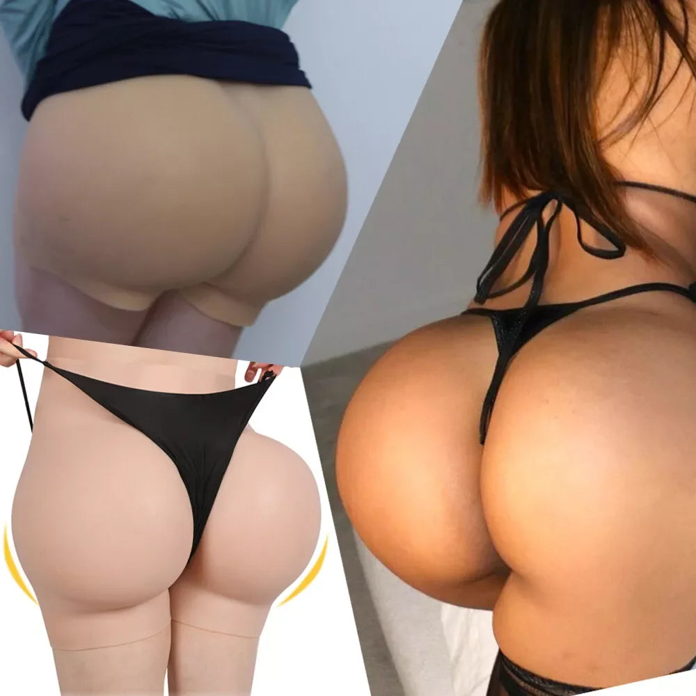 Silicone Shaper Panties Padded Bum Hip Body Enhancer Hip Butt Lift Tight Slim Panty Waist