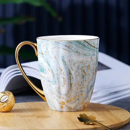 European-Style Bone China Mug for Coffee, Tea or Water, 400 ml - image 8