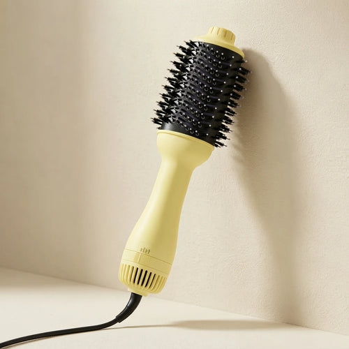 5 in 1 Ionic Travel Hair Dryer & Styler-Professional Straightener Curler Hot Air Brush