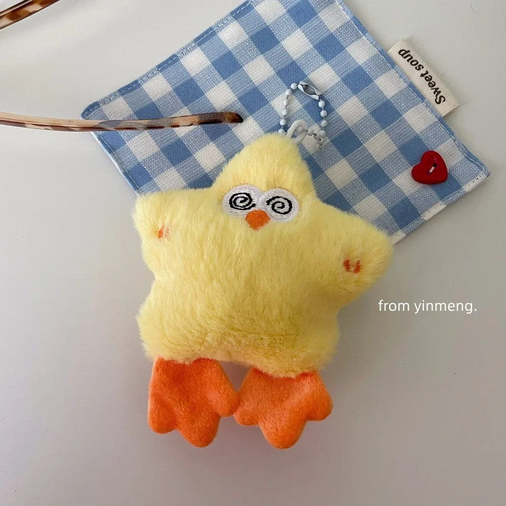 Cute Plush Cartoon Doll Bag Charm Keychain, 68 Designs - image 7