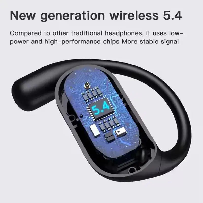 Open-Ear Hook Sports Earphones with Full-Color LCD Touch Screen - image 5
