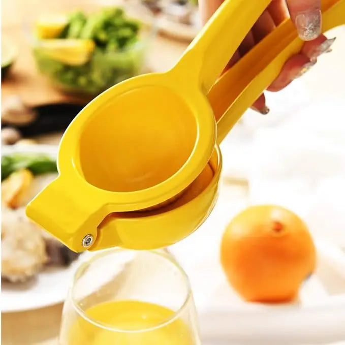 Aluminum Lemon and Lime Squeezer, Manual Hand Juicer for Kitchen - image 3