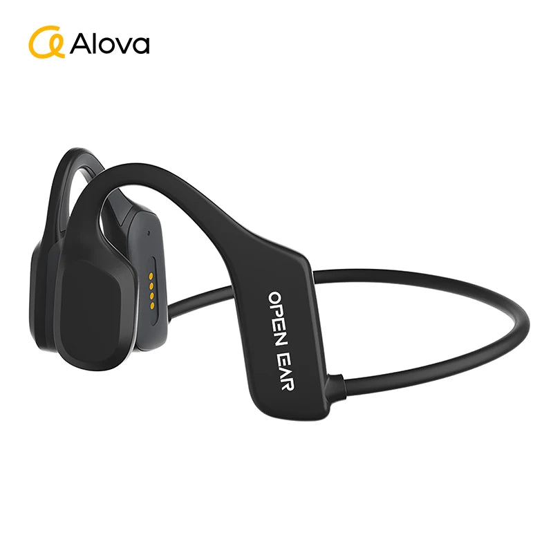 Sport Headphone Portable BT 5.3 Wireless Bluetooth Earphone IPX5 Open Ear Hook Bone