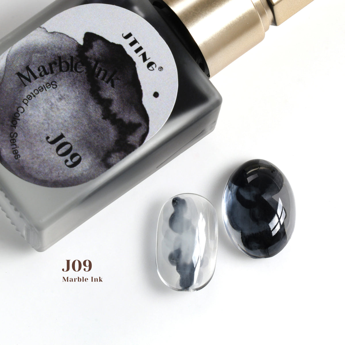 Alcohol-Ink Style Marble Blooming UV Gel, 15 ml, 12 Colors