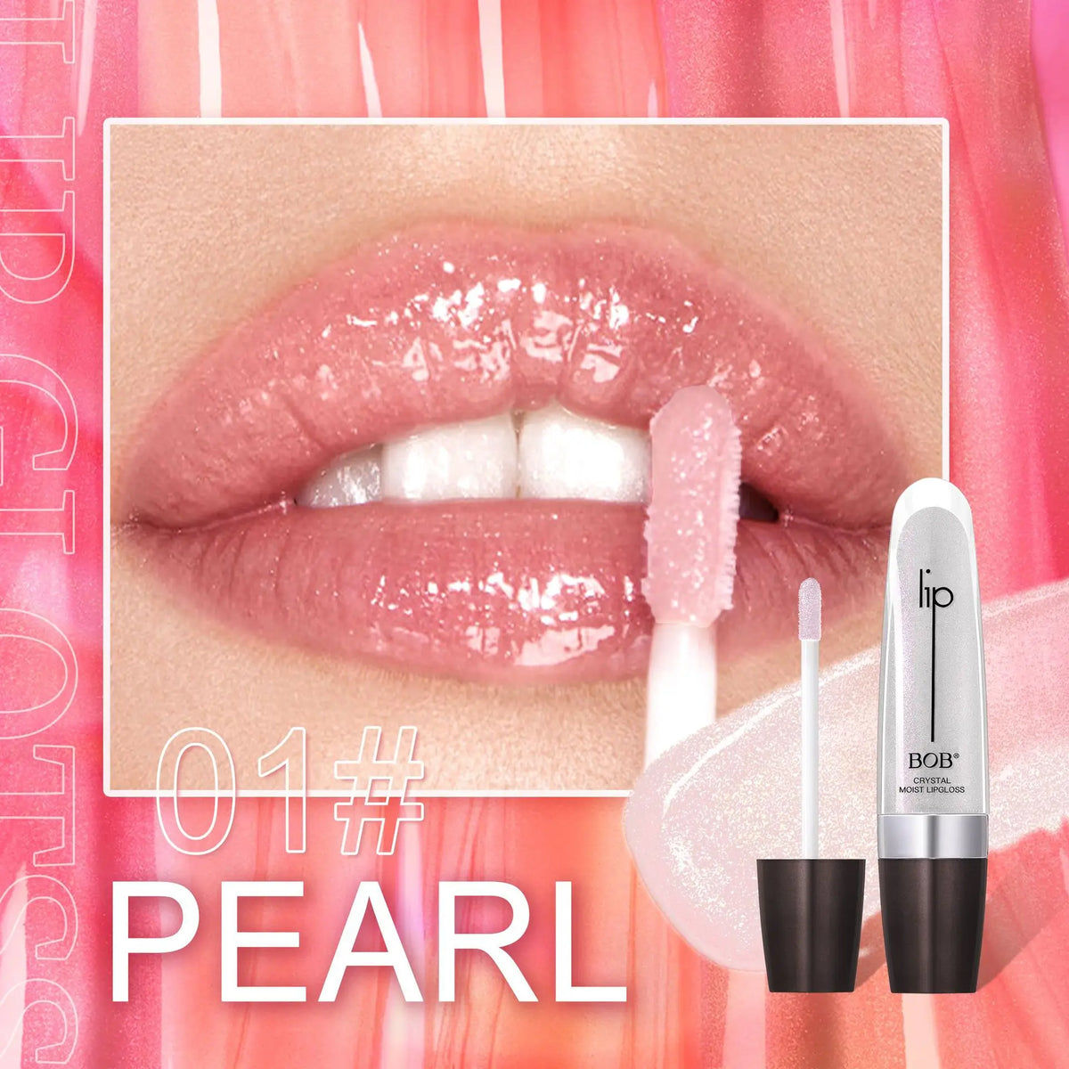 High-Pigment Vegan Peptide Lip Gloss, Travel Size, 12 Shades - image 7