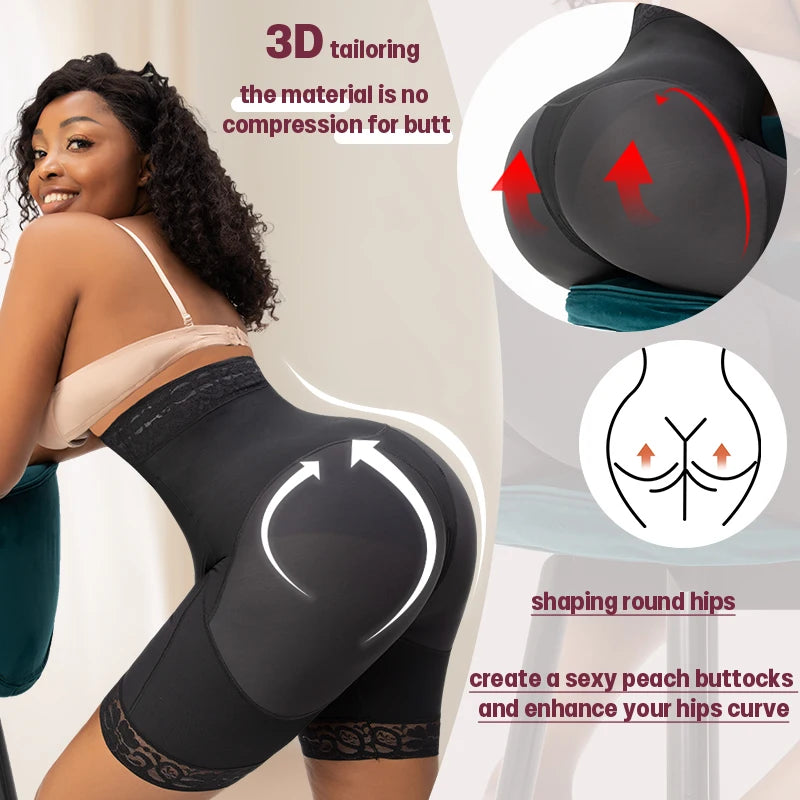 Tummy Control Compression Post Surgery Body Shaper Flat Tummy Butt Lifter Panties