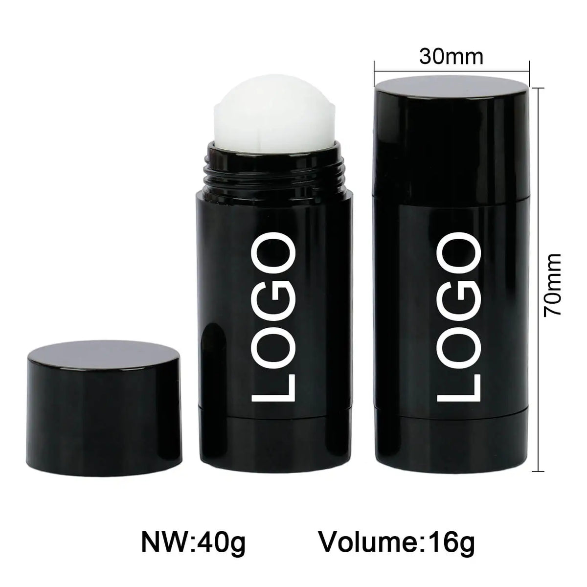 Invisible Solid Deodorant Balm with Plant Extracts, 7 Scents - image 4