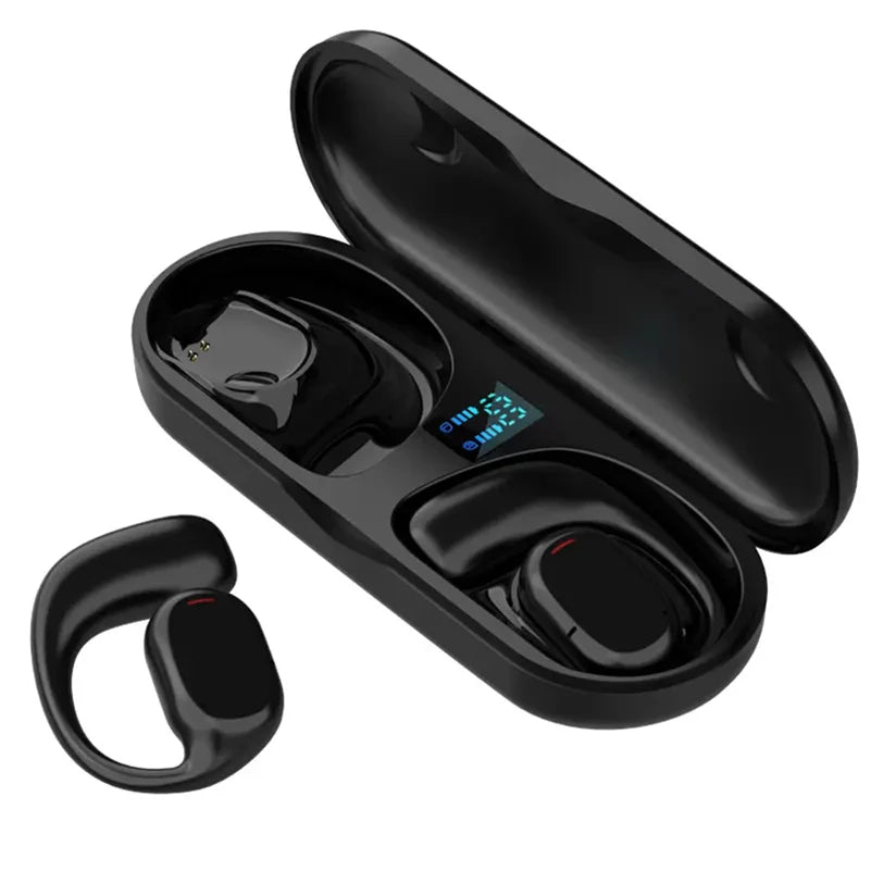 Open-Ear Sports Ear Hook Earphones with Digital Display, BT 5.3 - image 8