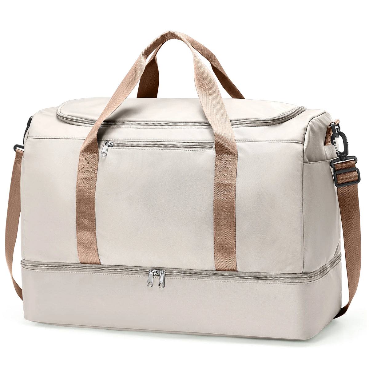 Large Weekender Duffel Bag with Shoe Compartment, 50 x 36 x 25 cm - image 10