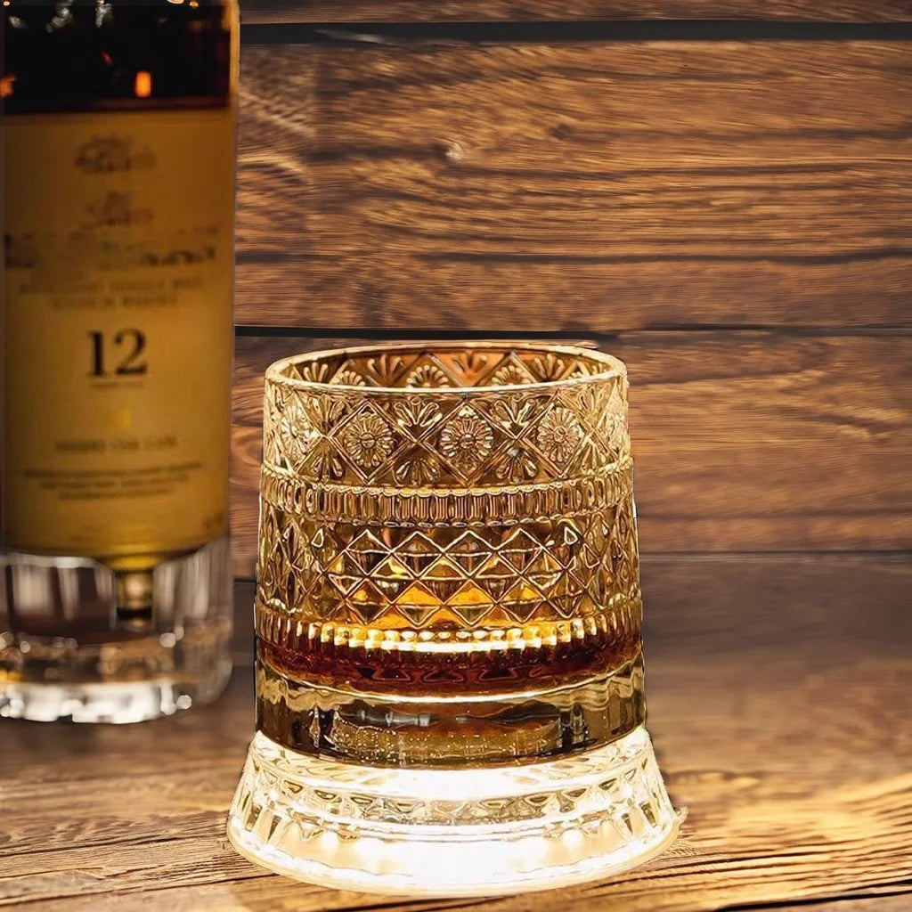 Rotatable Textured Whiskey and Wine Glass in Gift Box, 260 ml - image 2