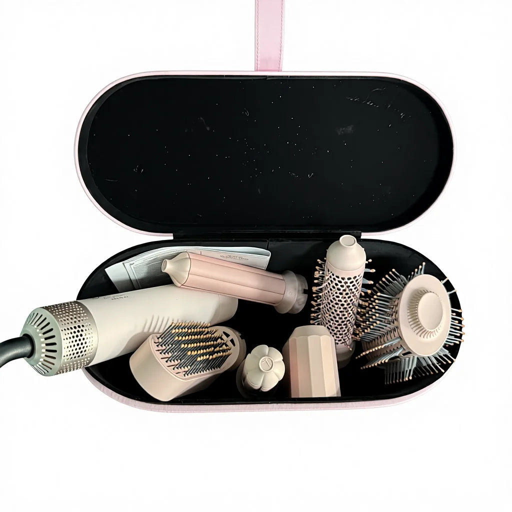 1000W Hot Air Styling Set with Dryer Brush, Curler and Straightener - image 5