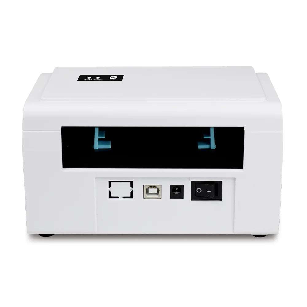110mm Mini Desktop Direct Thermal Label Printer Commercial Invoice Label Printer Thermal