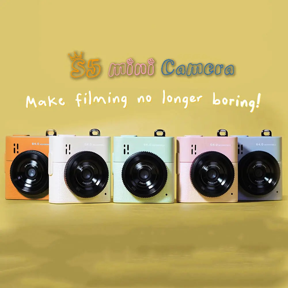 Vintage Film-Style Screenless Camera with Video Capture, SD Card - image 2