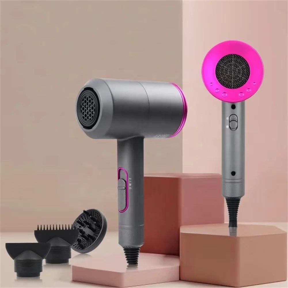 Professional Ionic Hair Dryer Salon 2000W Powerful Lightweight Travel Hotel Universal