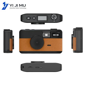 Retro No Screen Digital Camera CMOS 8MP Displacement Image Stabilization Fixed Focus TF