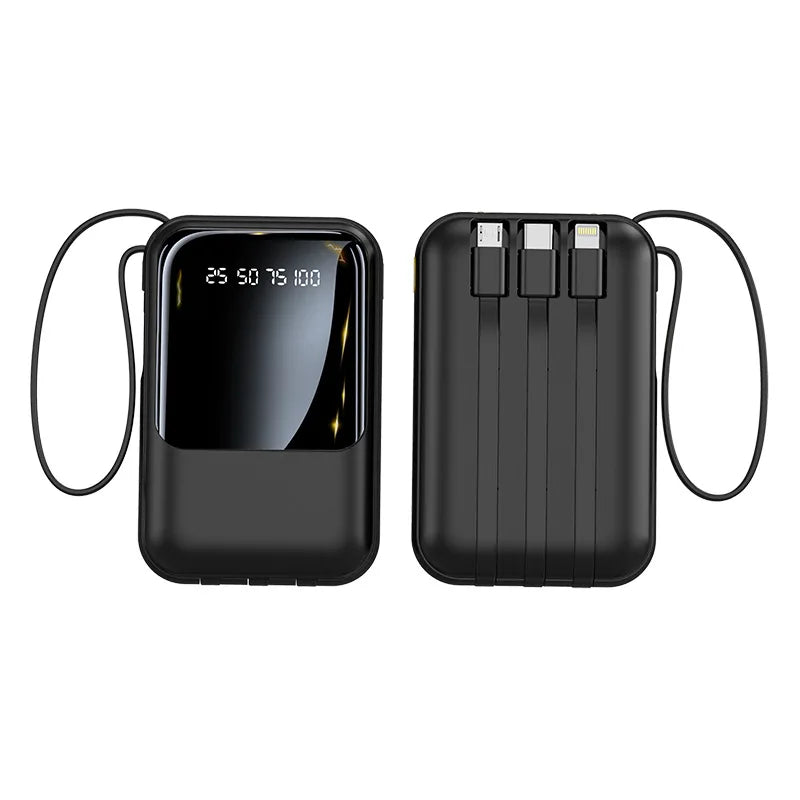 20,000mAh Power Bank with Type-C and DC Outputs, 20W, LED Display