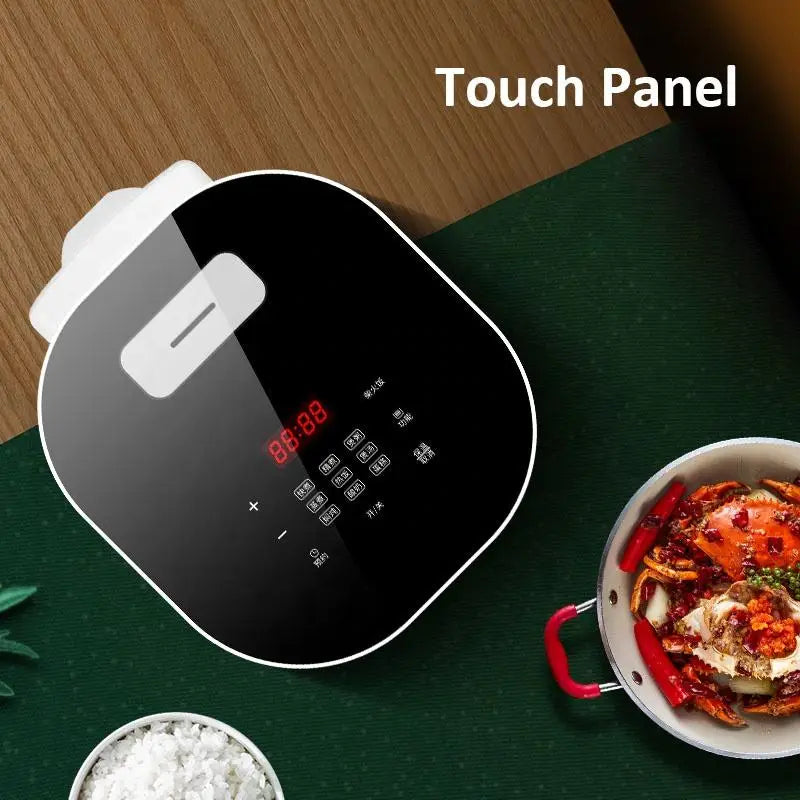 3L Square Smart Multi Cooker with LED Display and Non-Stick Pot - image 2