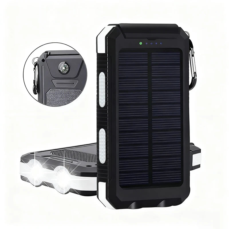 20,000mAh Solar Power Bank with Dual USB, Charges 2 Devices - image 7