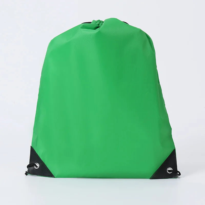 210D Polyester Drawstring Backpack for Running Shoes and Gym Gear