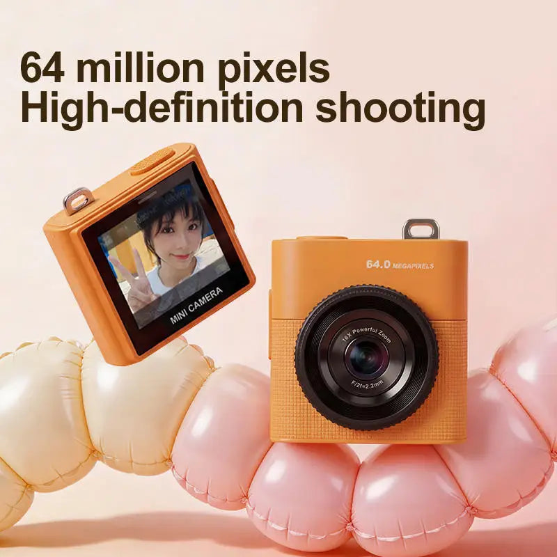 Vintage Film-Style Screenless Camera with Video Capture, SD Card - image 5