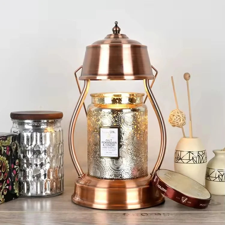 Candle Warmer Lamp with Timer, Medium Flameless Bedside Light