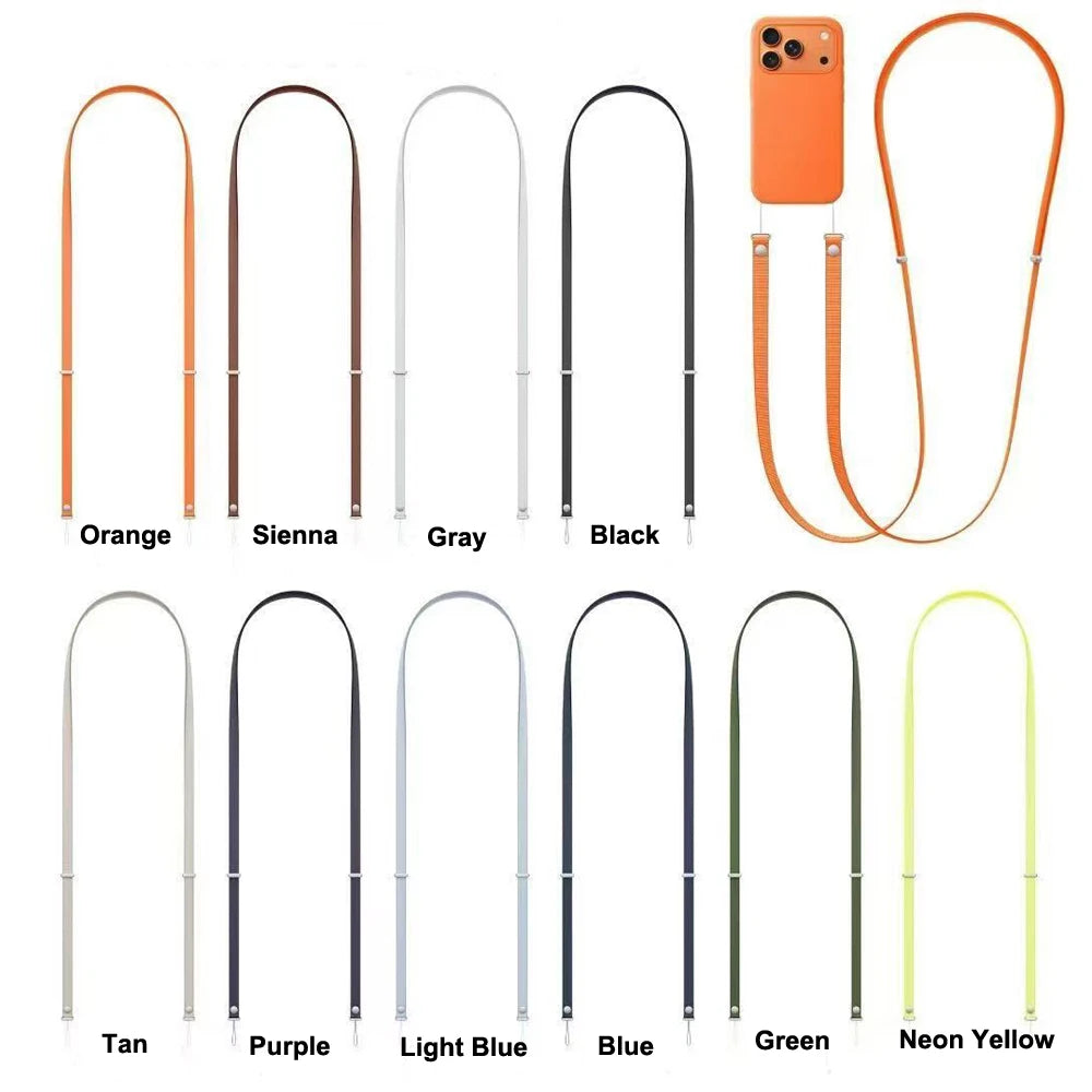 Magnetic Adjustable Nylon Crossbody Phone Strap, 105 cm - image 6