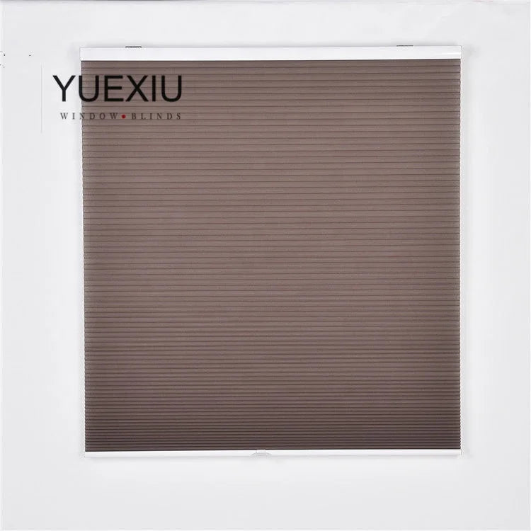 Cordless Plisse Honeycomb Shades Curtain Blackout Blinds Top Down