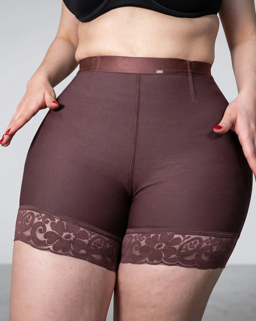High Waisted Butt Lifter Shaping Shorts Body Shaper Postpartum Girdle Waist Trainer