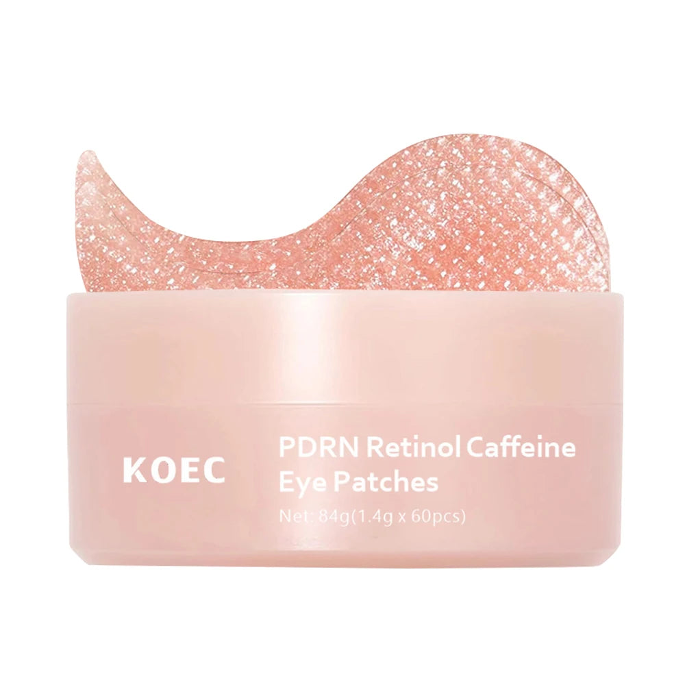 PDRN Retinol Caffeine Eye Patches Collagen Gel Eye Mask Anti-Aging Dark Circle Wrinkle