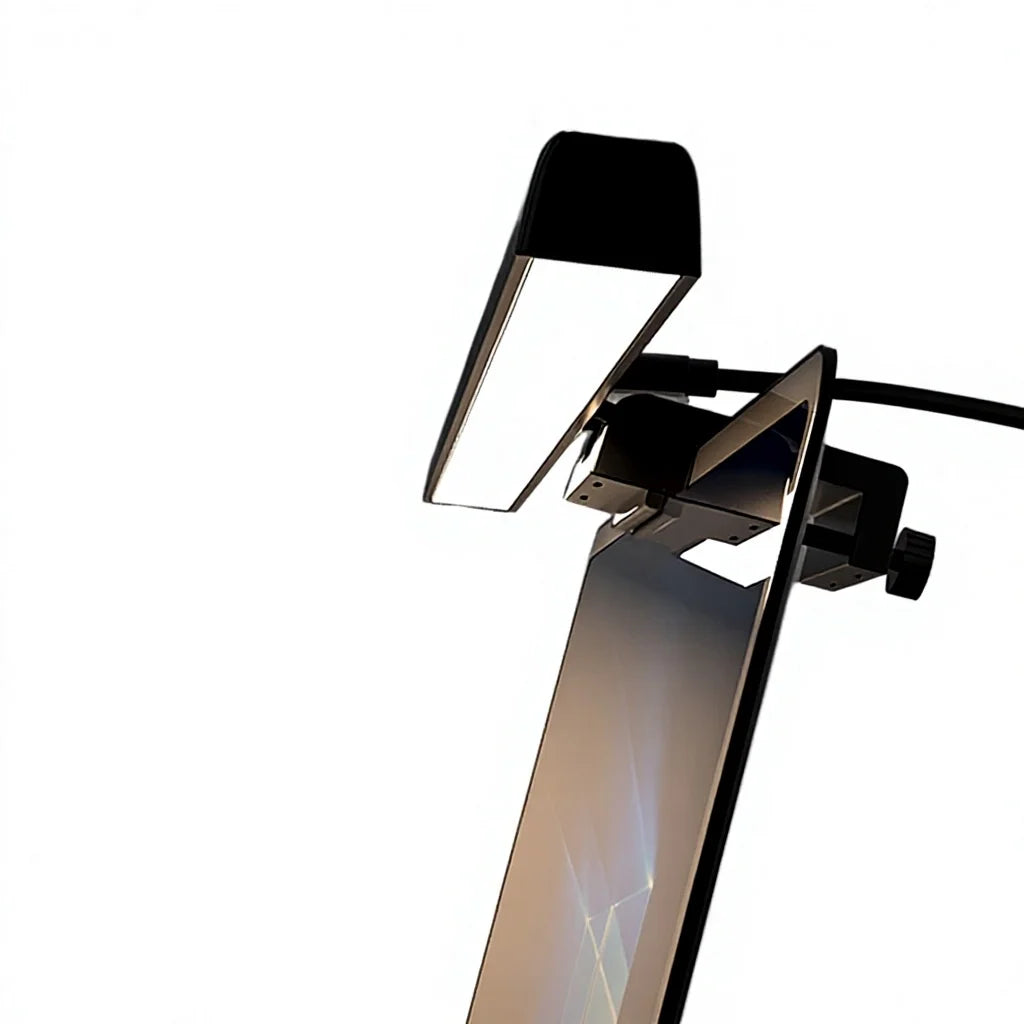 White Monitor Light Bar with Touch Control, 3 Color Temperatures - image 4