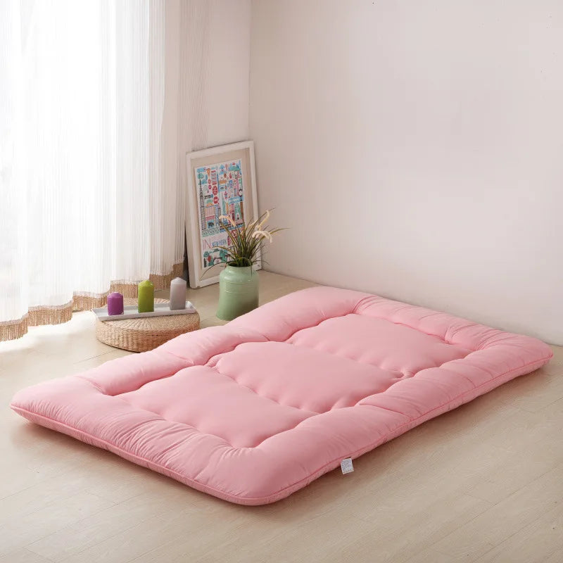 4" Thickened Tatami Mat Roll Foam Mattress Foldable Modern Home Furniture Bedroom