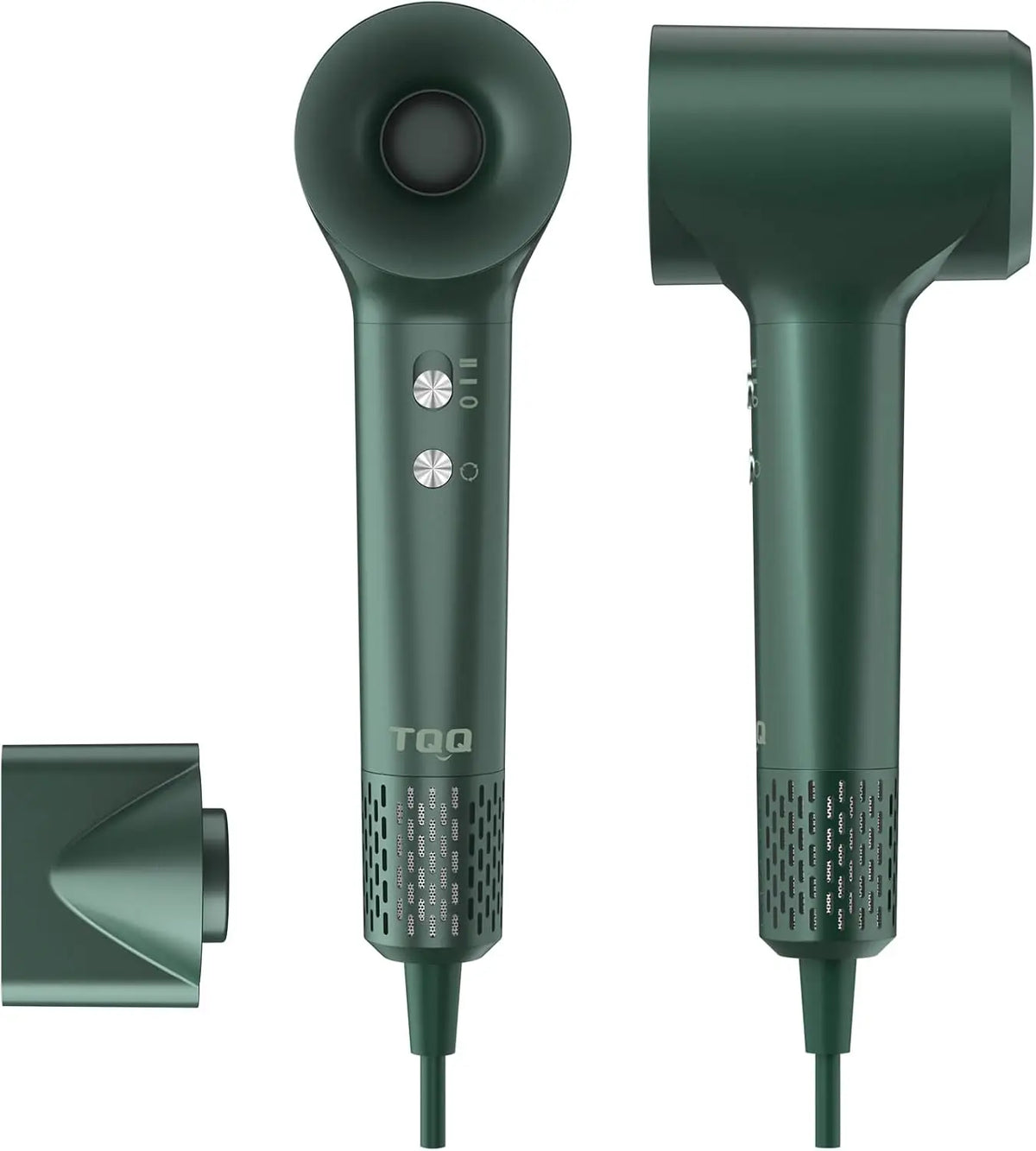 Quiet 1500W Ionic Hair Dryer with Brushless Motor, 57 dB, US Plug