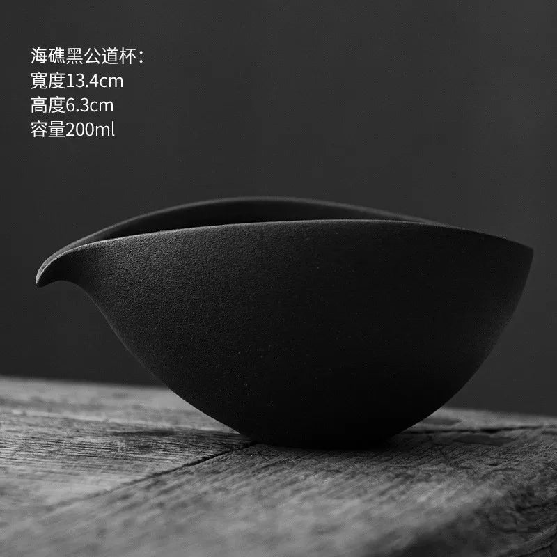 Handmade Stoneware Coffee and Matcha Cup, Japanese Style, 200 ml - image 6