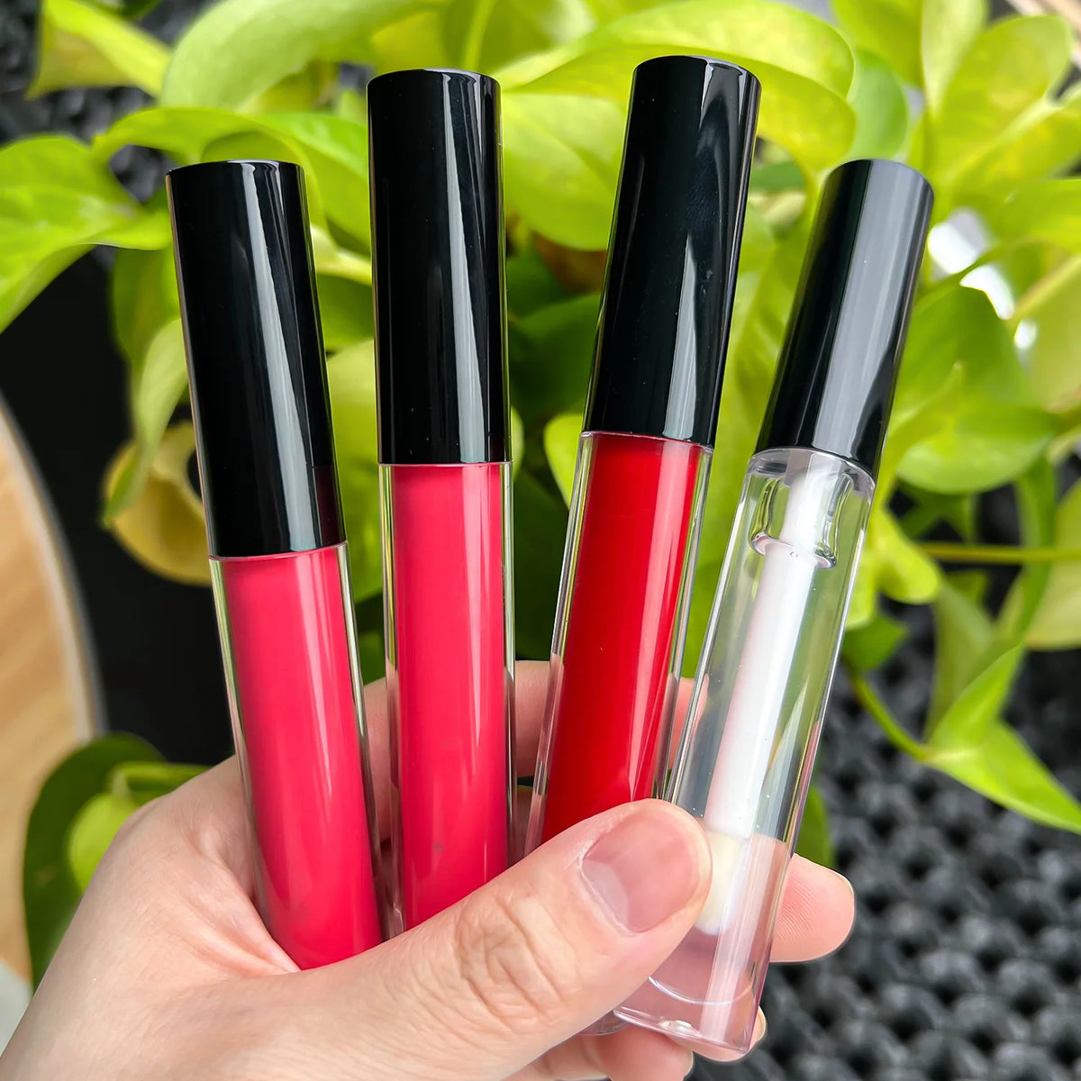 Waterproof High-Pigment Non-Stick Cup Lip Gloss, Glossy or Matte - image 4