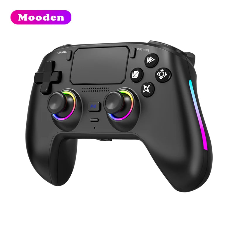 Bluetooth Hall Effect Gamepad with 1000mAh Battery for PS4 and Phones - image 4