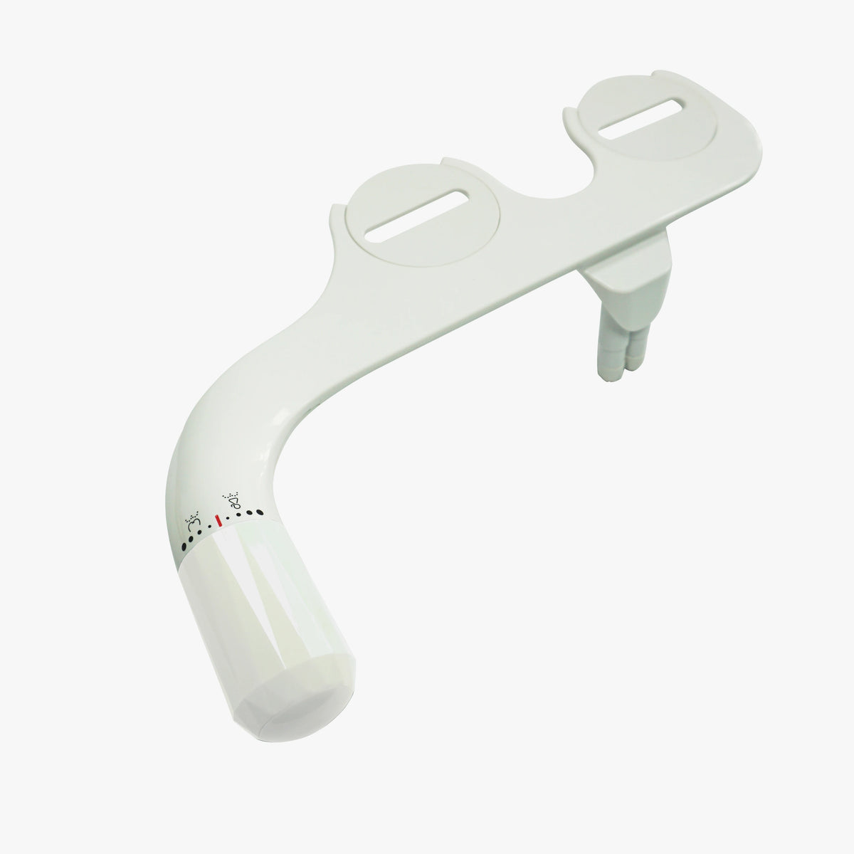 Rinse Bidet Shattaf Ultra-slim Toilet Bidet Sprayer Smart Dual Nozzle Bidet Attachment