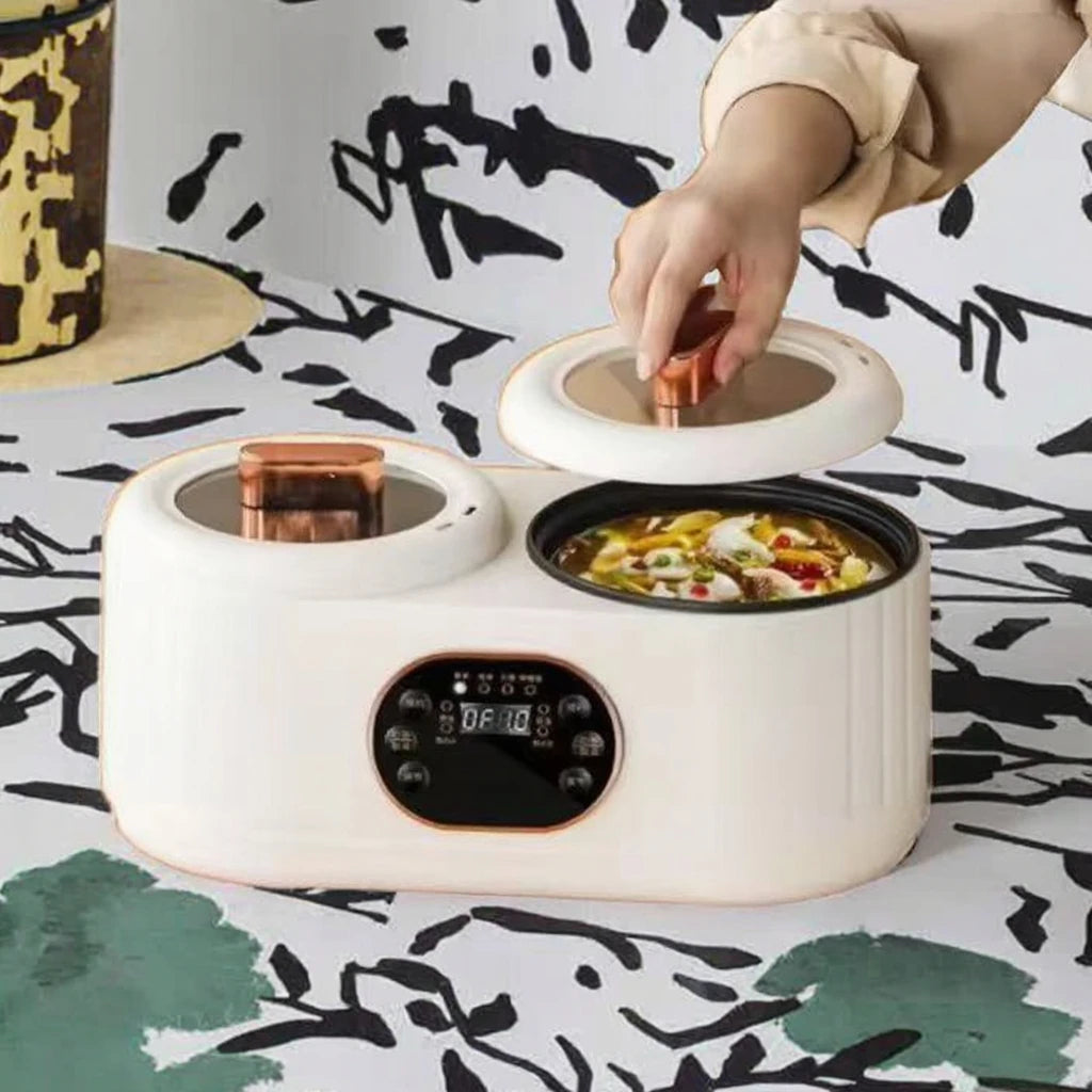 3.1-4.0L Rice Cooker with Digital Timer and Steaming Basket, 900W - image 2