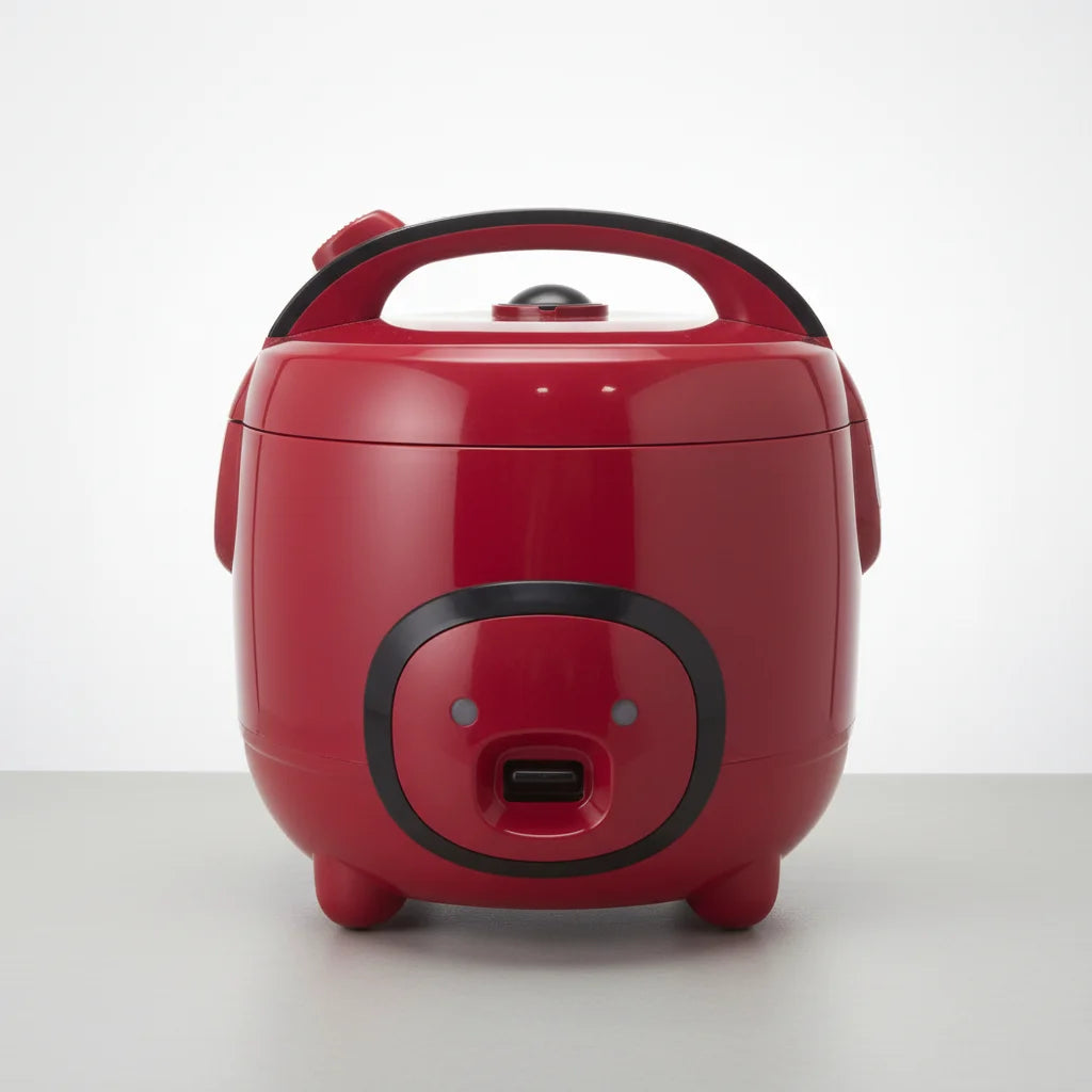 Electric Portable Mini Rice Cooker 1.0L-2.2L Household Multifunctional Plastic