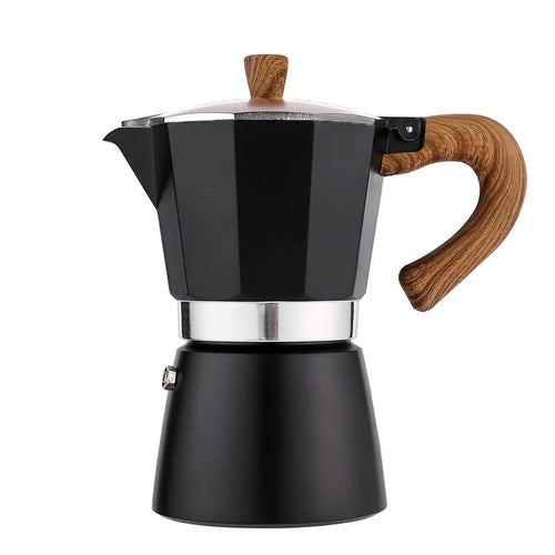 Practical Household Classic 300ml Moka Pot Pour Over Kettle Hand Pouring Coffee Pot