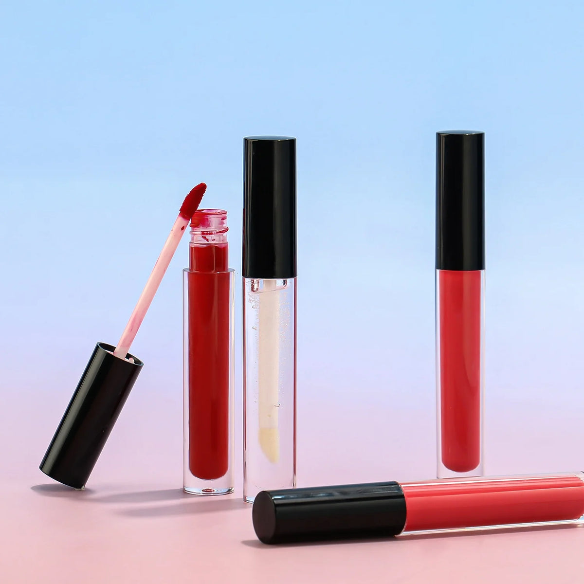 Waterproof High-Pigment Non-Stick Cup Lip Gloss, Glossy or Matte - image 3