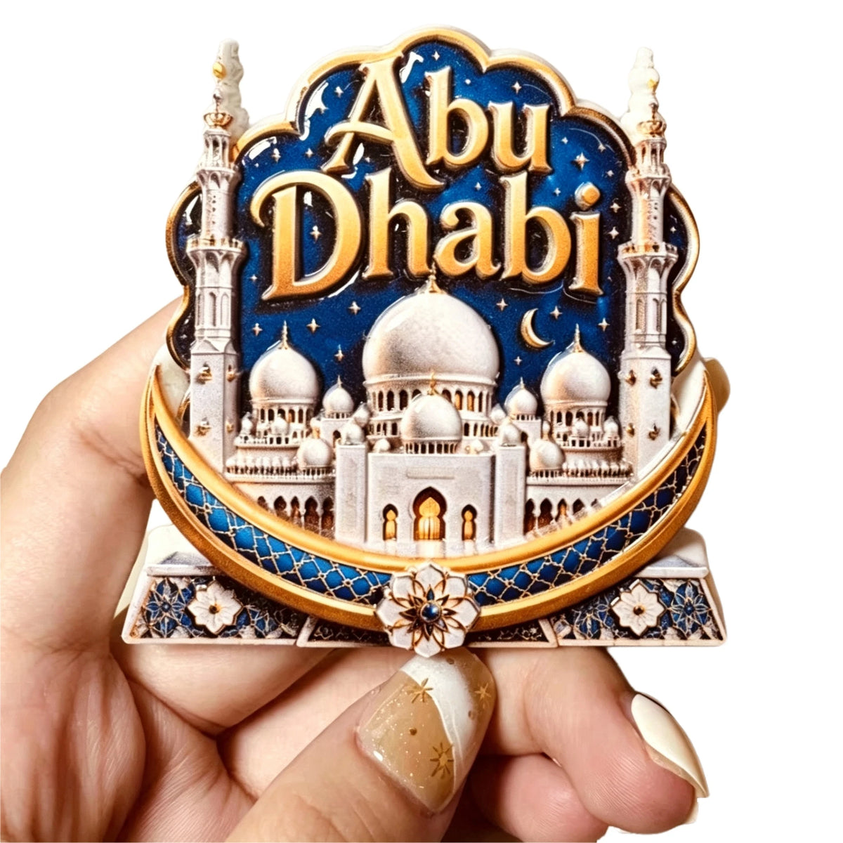 Dubai 3D Souvenir Fridge Magnet, United Arab Emirates Design - image 2