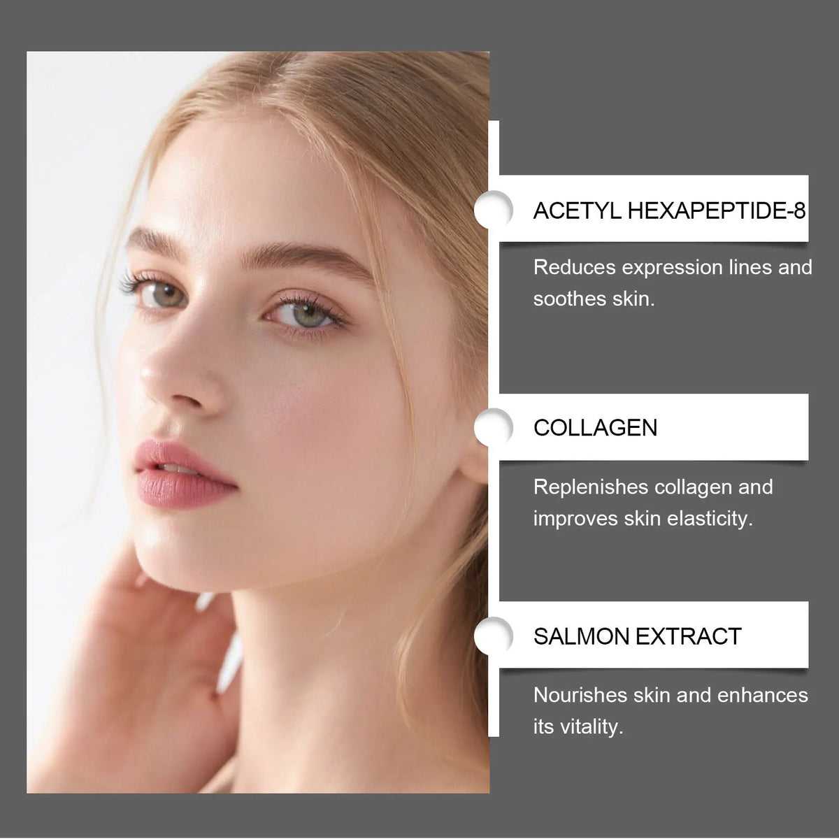 PDRN Salmon DNA Bounce Ball Serum with Vitamin C Intense Moisturizing & Skin Barrier