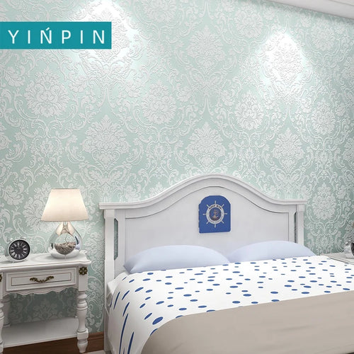 Cyan Stripe and Plaid Peel and Stick Wallpaper, 0.53 m x 10 m Roll