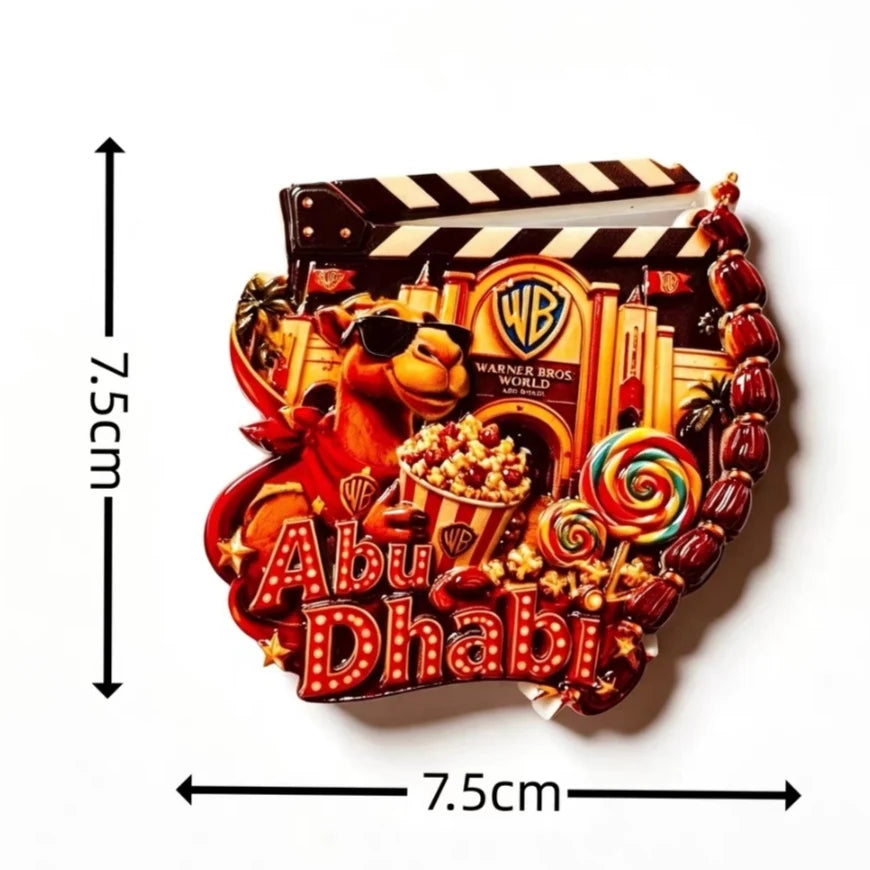 Dubai 3D Souvenir Fridge Magnet, United Arab Emirates Design - image 7