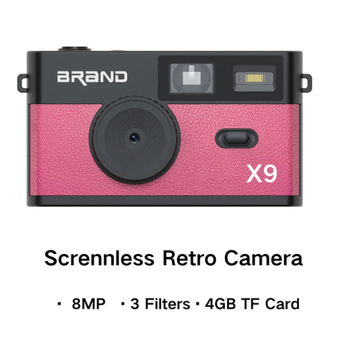 New China Classic Portable Vintage Screenless Display Camera Retro Digital Camera
