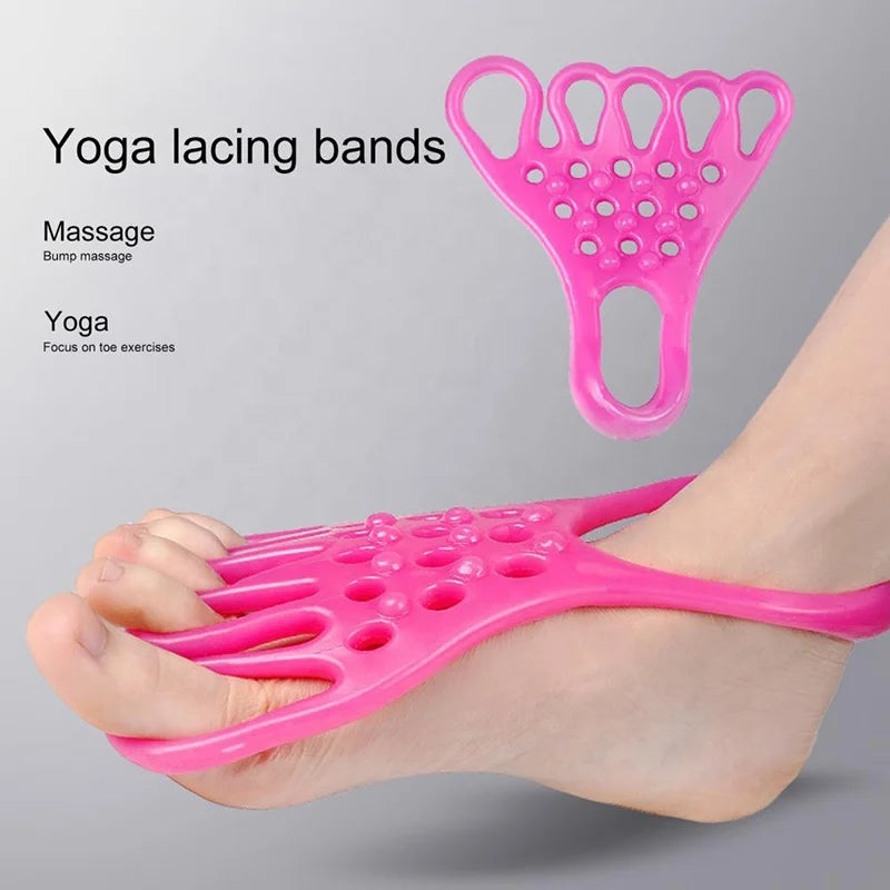 Elastic Toe Spacer and Foot Stretching Band for Yoga, 124 g - image 5