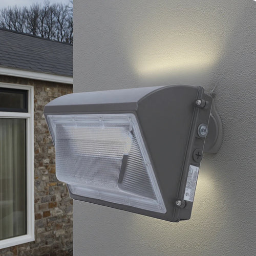 120W Outdoor Wall-Mounted IP65 Waterproof LED Lamp Aluminum Base 5-Year Warranty CRI 70