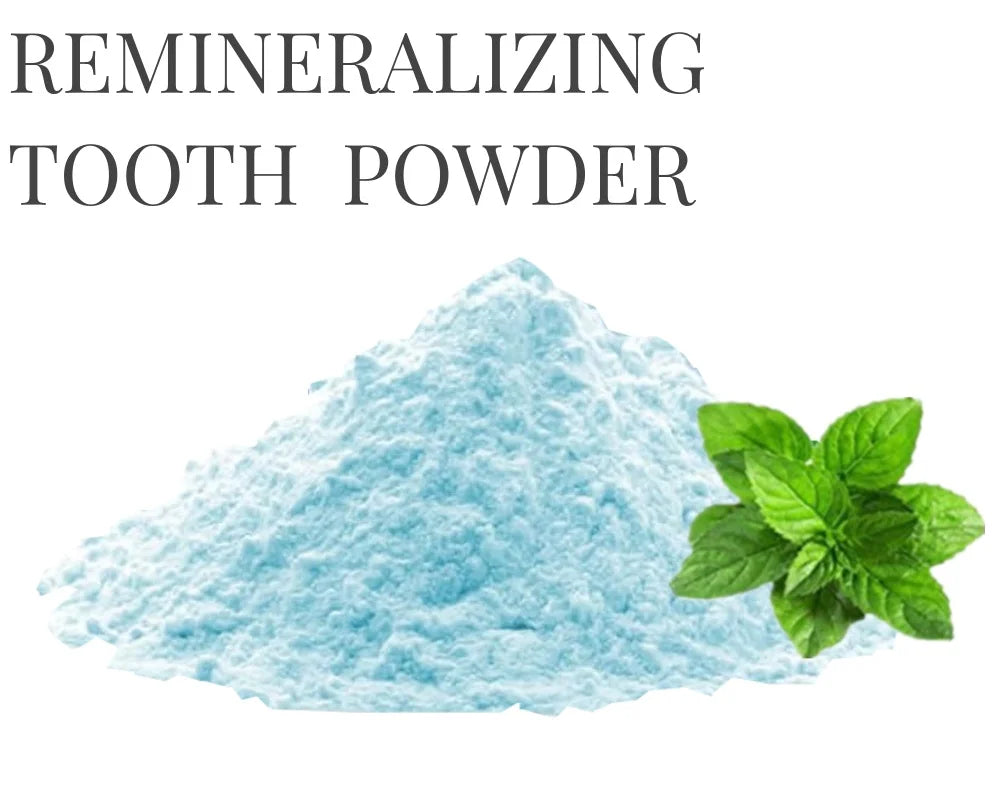 Fluoride-Free Hydroxyapatite Tooth Powder with Xylitol, Cool Mint - image 2